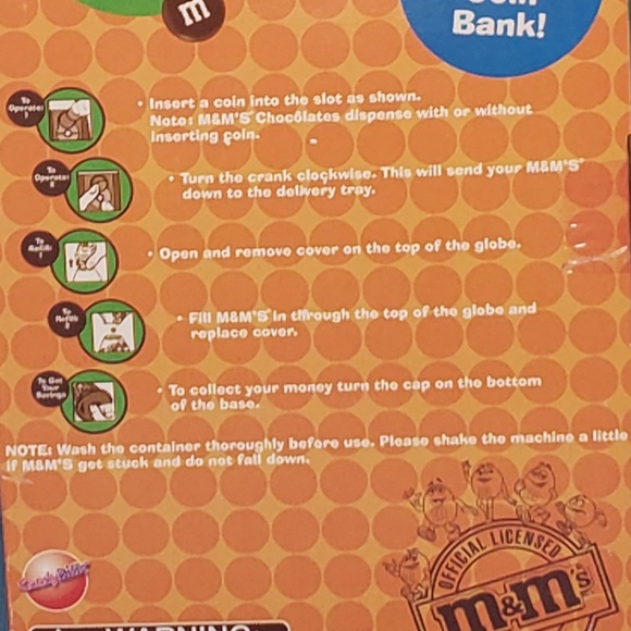 M&M's Candy Novelty Dispenser - Picture 4 of 9